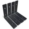 Heavy Duty Metal Wall Brackets 1 Heavy-duty L bracket for metal wall and furniture support