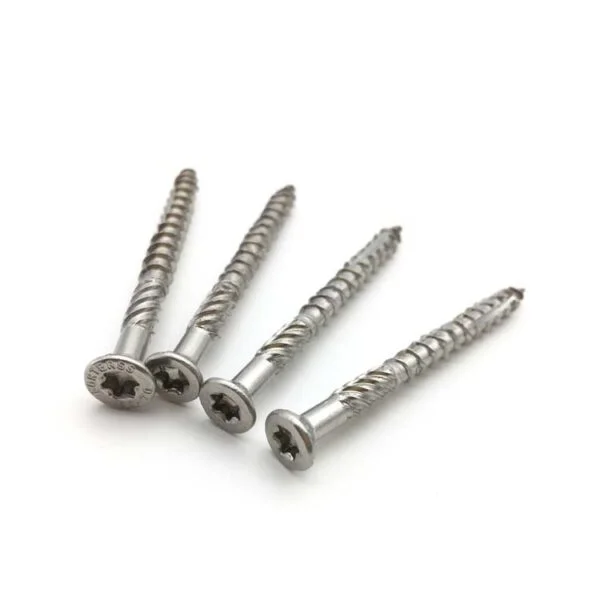 Stainless Double Thread Torx Screw stainless steel torx screw with double thread for high-grip fastening