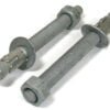 Galv Through Bolt with 316 Sleeve 2 Galvanized Through Bolt with 316 Sleeve